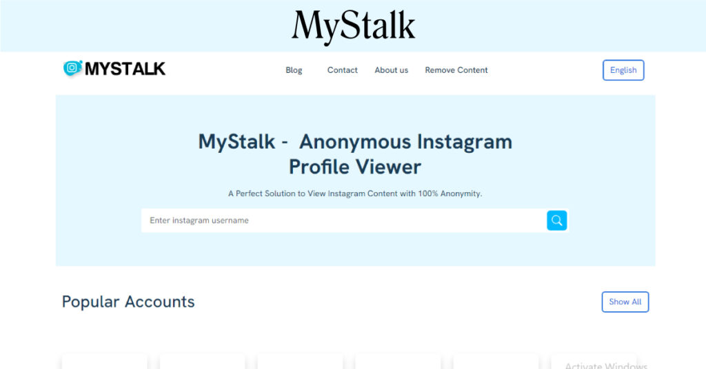 MyStalk