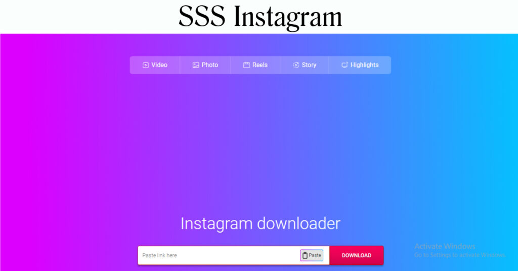 SSS Instagram